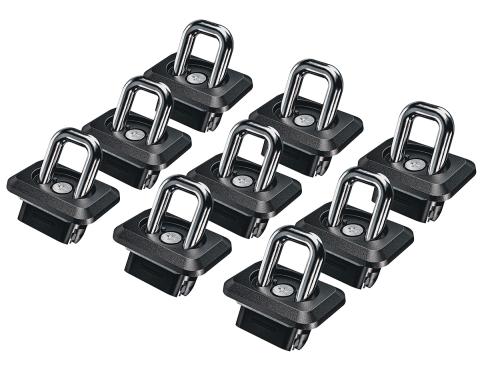  Bullet Inner Bed Retractable Tie-Down Anchors 9 Pack Complete Bed Package 07-Up Silverado/Sierra 1500/2500/3500 15 -Up Colorado/Canyon Bullring