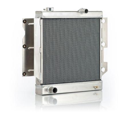 Radiator for 87-06 Jeep Wrangler TJ/YJ w/Std Trans Aluminator Natural Finish Be Cool Radiator