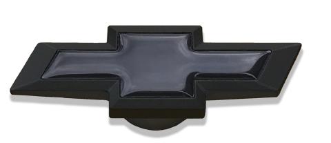 Air Cleaner Center Nut Bowtie Large XL Chevy Bowtie Black Crinkle/Black Chevrolet Performance Parts