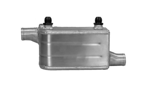 Oil Cooler, Light Weight Oil to Water Heat Exchanger 21 plate w/ 1 3/4'' inlet & outlet