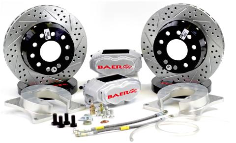 Brake System 11 Inch Rear SS4+ Deep Stage Clear Dana 60 8.75 Housing Ends BAER Brakes