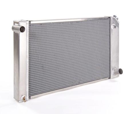 Radiator Factory-Fit Natural Finish for 67-72 Chevrolet/GM C/K 1/2, 3/4, 1 Ton Pickups w/Std Trans Be Cool Radiator