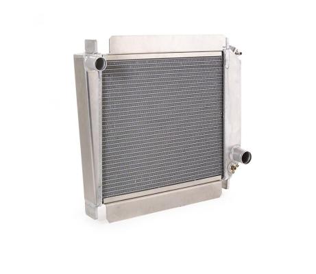 Radiator Factory-Fit Natural Finish for 66-77 Ford Bronco w/Std Trans Be Cool Radiator