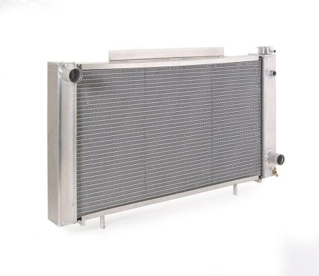 Radiator Factory-Fit Natural Finish for 82-93 S10 Pickup S10 Blazer S15 Pickup/S15 Blazer w/Std Trans Be Cool Radiator