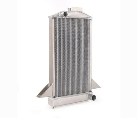 Radiator Factory-Fit Polished Finish for 67-72 Chevrolet C/K 1/2, 3/4, 1 Ton Pickup, Blazer w/Std Trans Be Cool Radiator
