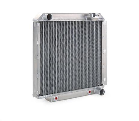 Downflow Radiator Factory-Fit Natural Finish for 60-83 Toyota FJ40/FJ45 w/Auto Trans Be Cool Radiator