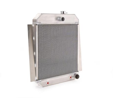Radiator Factory-Fit Natural Finish for 60-62 Chevrolet/GM 1/2, 3/4, 1 Ton Pickups/Suburban/Panel Delivery w/Auto Trans Be Cool Radiator