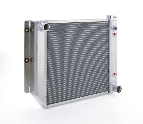 Radiator Factory-Fit Polished Finish for 87-04 Jeep Wrangler w/Auto Trans Passenger Water Pump Outlet Be Cool Radiator