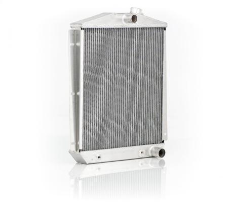 Downflow Radiator Factory-Fit Polished Finish for 47-54 Chevrolet 1/2, 3/4, 1 Ton Pickups/Suburban w/Auto Trans Be Cool Radiator