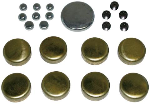 Brass Freeze Plug Kit For Ford 289/302/351W Engines All Sizes Needed Included Proform