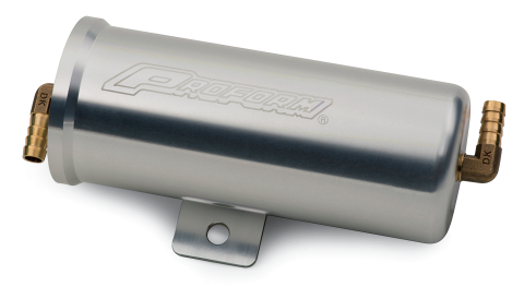 Radiator Overflow Canister Billet Aluminum Universal Natl. Anodized Proform