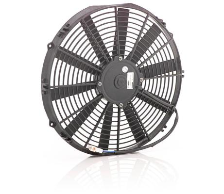 14 Inch Electric Puller Fan Euro Black Thin Line Be Cool Radiator