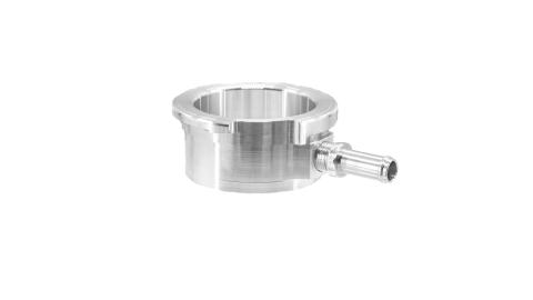 Large Radiator Cap Filler Neck 0 Degree W/ Overflow Fitting