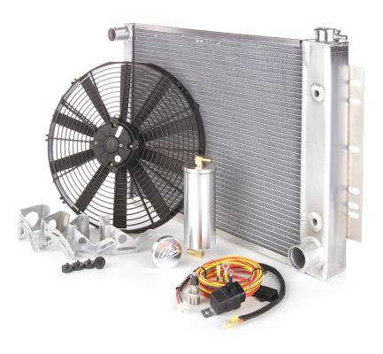 Radiator Module Factory-Fit Natural Finish for 71-82 Ford Truck w/Std Trans Be Cool Radiator