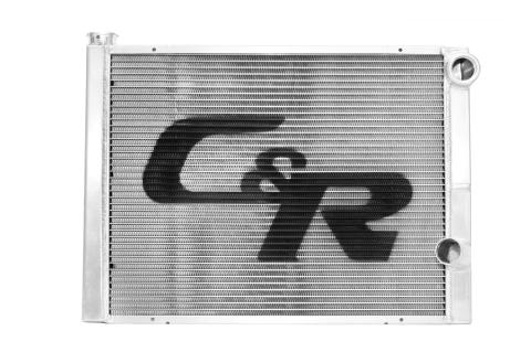 Radiator Universal CR Performance Double Pass Open 31 Inch x 16 Inch  1-3/4 Inch High Outlet C&R Racing