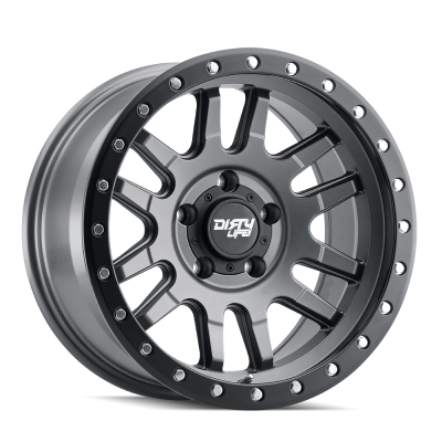 Dirty Life Race Wheels Canyon Pro 9309 Satin Graphite 17X9 5-139.7 0Mm 108.1Mm