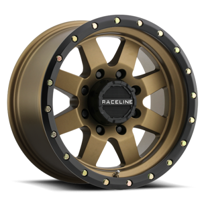 Aluminum Wheels 18x9 Defender 935BZ Bronze Multi Spoke 18 Offset 8 on 180 Bolt Pattern 130.81 Bore Raceline