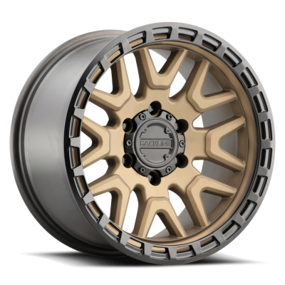 Aluminum Wheels 17x9 Krank 953BZ Satin Bronze -12 Offset 8 on 170 Bolt Pattern 125.2 Bore Raceline