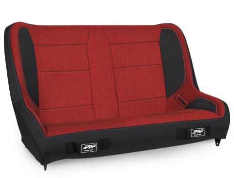 Elite Series Rear Bench for Jeep Wrangler TJ LJ JK Red PRP Seats