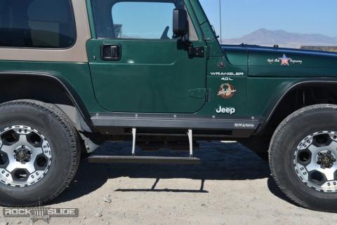 TJ 2 Door Step Slider Rock Slide Engineering