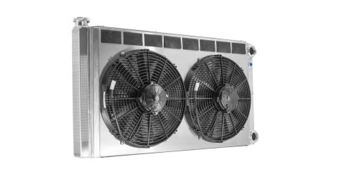 Universal Offroad Radiator Brushed Fan Module - 31x C&R Racing