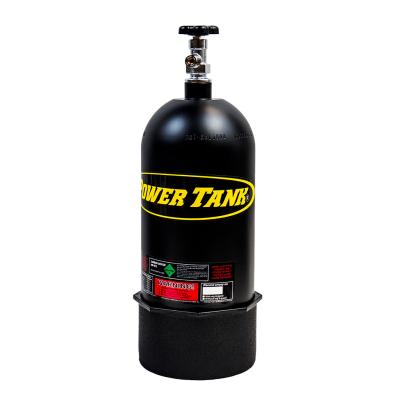 10 lb Power Tank CO2 Bottle w/ Boot  Matte Black Power Tank