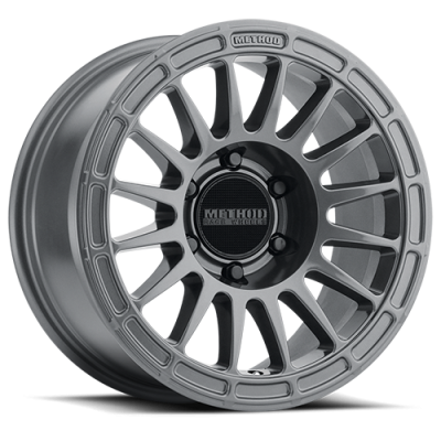 Aluminum Wheels 17x7.5 MR314 Bolt Pattern 6 On 114.3 Offset 24 Lip Size 0 Gloss Titanium GY Method