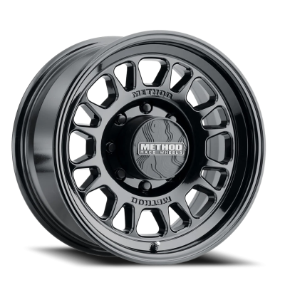 Aluminum Wheels 17x8.5 MR318 Bolt Pattern 8 On 170 Offset 0 Lip Size 1.89 Gloss Black GB Method