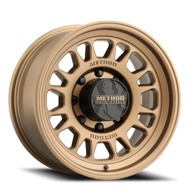 Aluminum Wheels 17x8.5 MR318 Bolt Pattern 8 On 170 Offset 0 Lip Size 1.89 Method Bronze BZ Method
