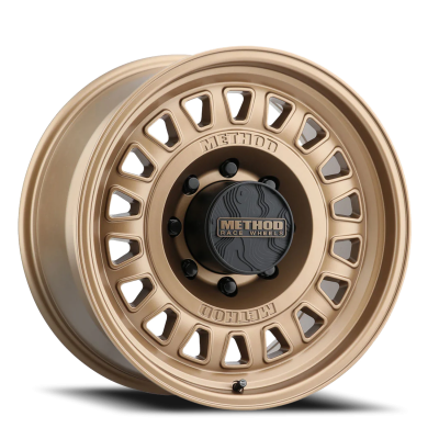 Aluminum Wheels 18x9 MR320 Bolt Pattern 8 On 180 Offset 18 Lip Size 1.89 Method Bronze BZ Method