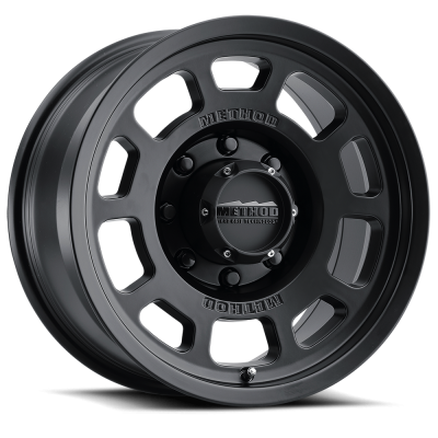 Aluminum Wheels 18x9 Bead Grip MR705 Bolt Pattern 8 On 180 Offset 18 Lip Size 1.22 Matte Black MB Method