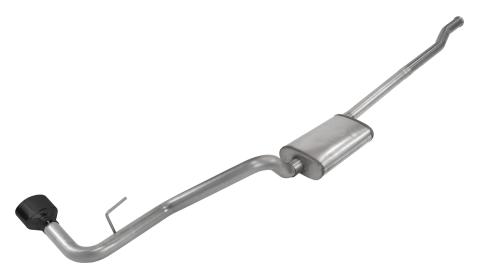 2020-2024 Jeep JT Gladiator CatBack Exhaust System 409 Stainless With Street Pro Muffler Black Powder Coated Pypes Performance Exhaust