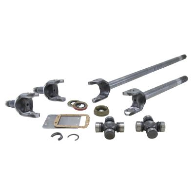 Chromoly Front Axle & Grizzly Locker Kit Dana 30 1310 U-Joints D30 30 Spline Front Axle Kit W/ Grizzly Locker 3.73&Up 297X Yukon Gear