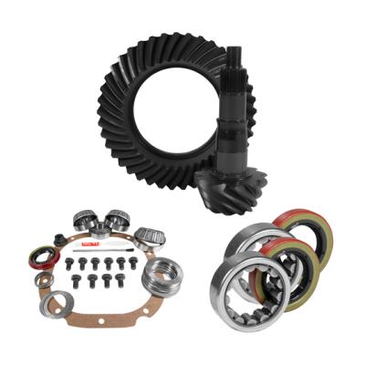 8.8 Inch Ford 4.88 Rear Ring & Pinion, Install Kit, 2.53 Inch Od Axle Bearing & Seals USA Standard