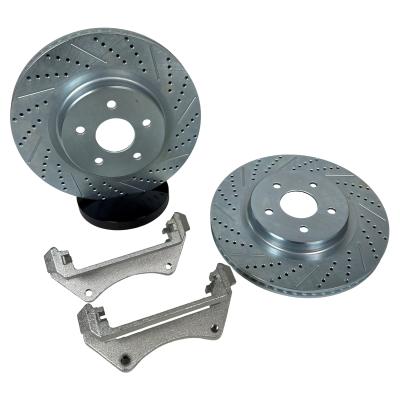 Big Claw Disc Brake Rotors Front 18-25 Jeep Wrangler JL And 20-25 Gladiator JT W/Br2, Br3, Br4, Br5 Or Br6 Brake Code Baer Brakes