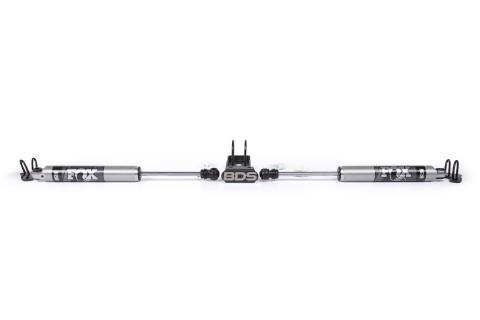 Dual Steering Stabilizer Kit w/ FOX 2.0 Performance Shocks Jeep Wrangler JK 07-18