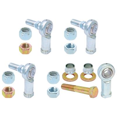 Adjustable Sway Bar End Link Rod End Pack for JL/JT Front Heim Style RockJock 4X4