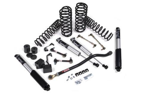 2018-2024 Jeep Wrangler JL J-Venture 2.5 Inch Lift Kit 4 Door w/Fox 2.5 Performance Series Shocks HD Rate Coils JSPEC
