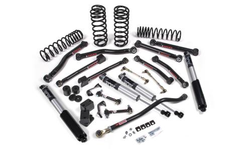 2018-2024 Jeep Wrangler JL J-Krawl 2.5 Inch Lift Kit 4 Door w/Fox 2.5 Performance Shocks HD Rate Coils JSPEC