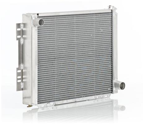 Radiator for Chevy/Dodge/Plymouth w/Std Trans Aluminator Natural Finish Be Cool Radiator