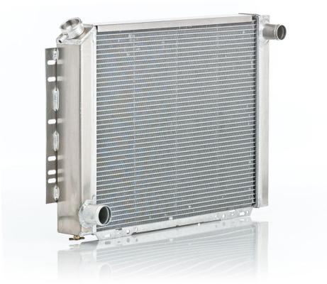 Radiator for 60-88 Dodge A-Body w/Std Trans Aluminator Natural Finish Be Cool Radiator