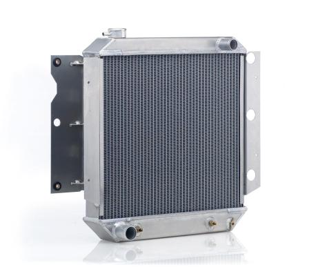 Aluminator Natural Finish Radiator for Jeep w/Std Trans Be Cool Radiator