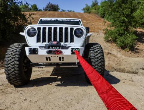 2 Inch Big Daddy Weaveable Recovery Strap - 50 Foot PRP Seats