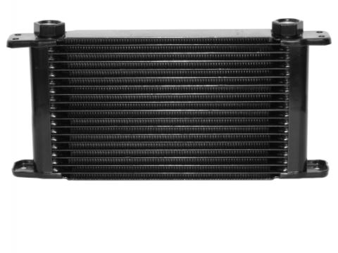 Engine Oil Cooler Kit 17 Row Plate &amp; Fin 11 in (280mm) x 5-3/4 in (148mm) x 1-3/4 in (37mm)
