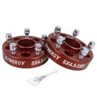 Jeep Hub Centric Wheel Adapters 5X4.5 to 5X5 1.50 Inch Width Synergy MFG