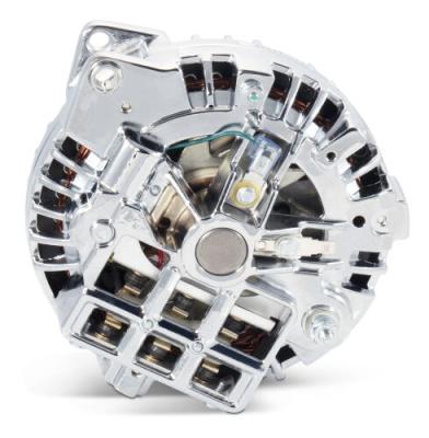 Alternator 110 AMP Chrysler/Mopar 1-Wire Style V-Belt Pulley Chrome Proform
