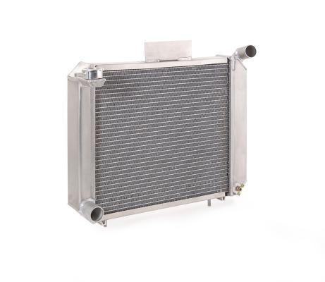 Radiator Factory-Fit Polished Finish for 84-94 Bronco 91-94 Explorer 82-94 Ford Ranger w/Std Trans Be Cool Radiator