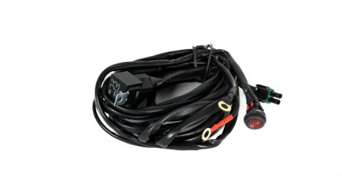 Squadron/S2/S1 On/Off 2-Pin Single Light Wiring Harness Baja Designs