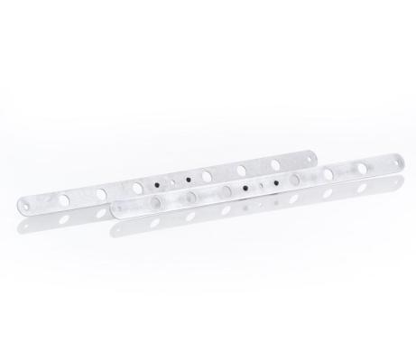 Natural Finish Aluminum Upper and Lower Support Brackets Be Cool Radiator