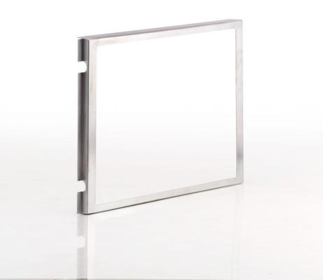 AC Condenser Glamour Frame 14 x 20 Natural Finish Be Cool Radiator